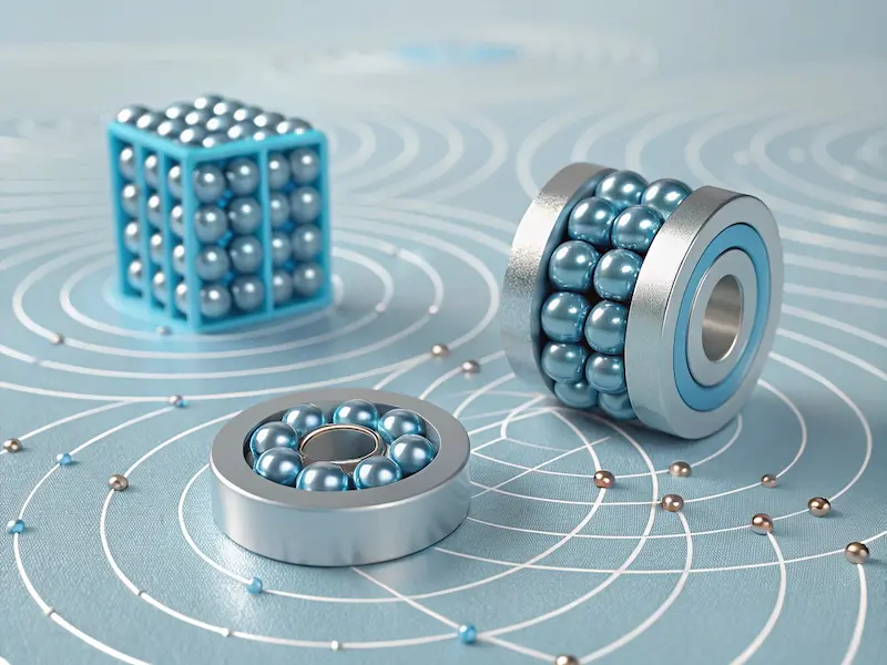 Detailed visualization of electron spin alignment and magnetic domain organization in neodymium magnets