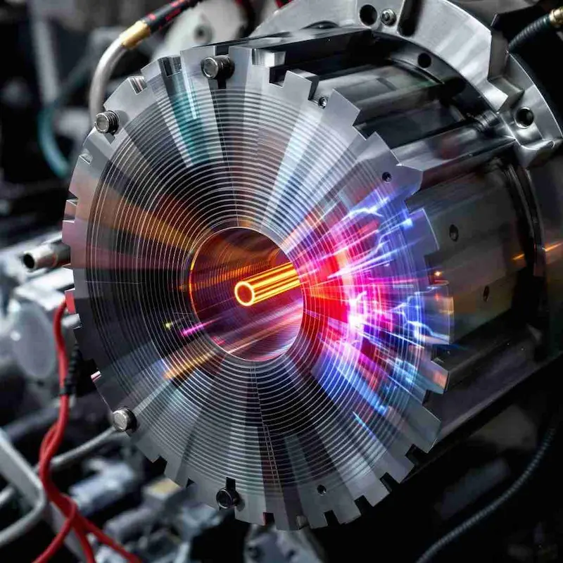 High temp neodymium magnets in EV motors