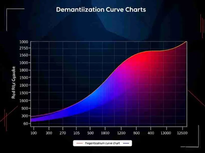 Neodymium magnet temperature rating comparison showing demagnetization curves for standard, M, H, and SH grades